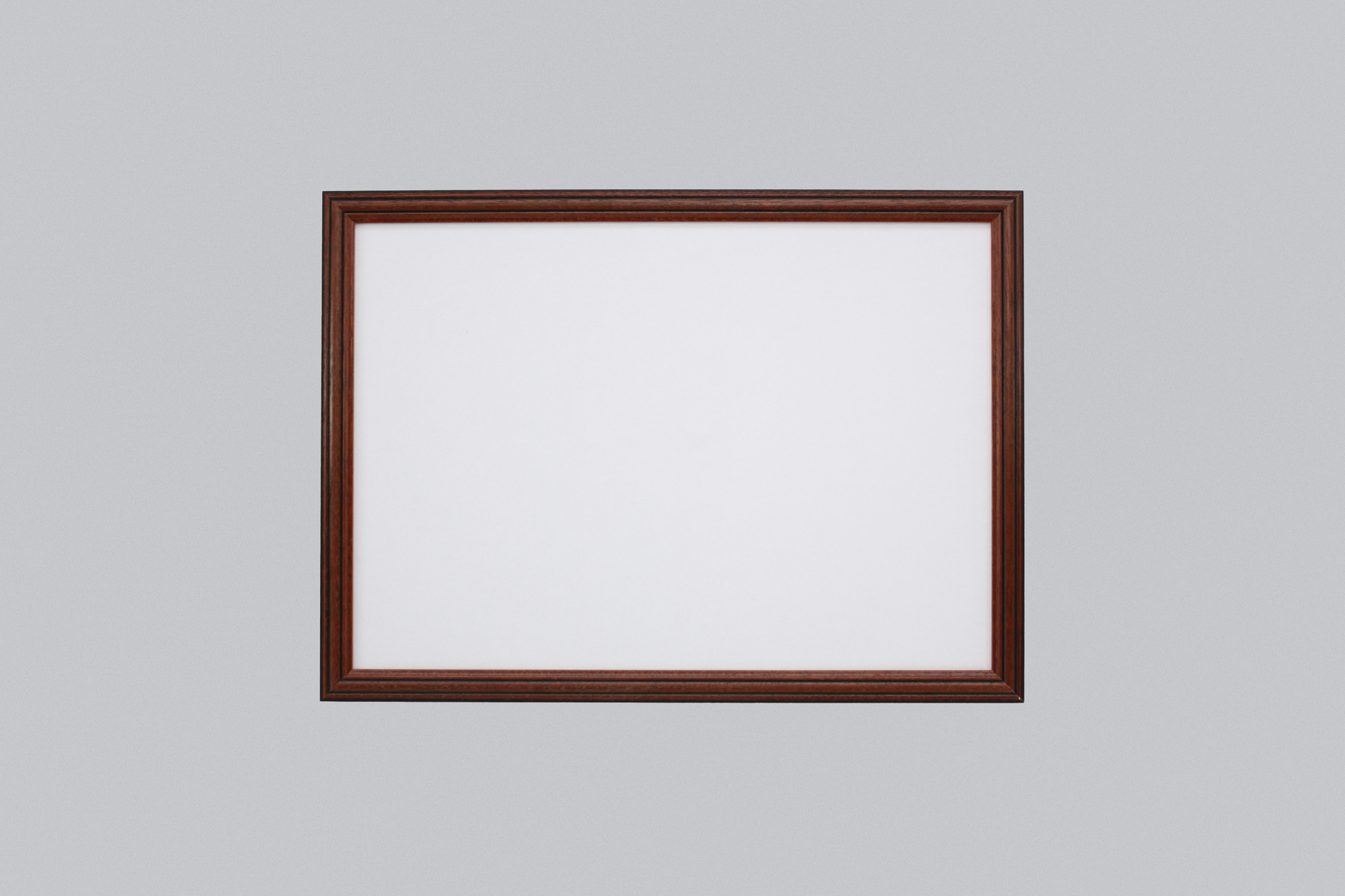 Mahogany - A-Size Frames - Traditional Style - A1, A2, A3, A4 Size Wooden Poster Frame - PhotoFramesandMore - Wooden Picture Frames