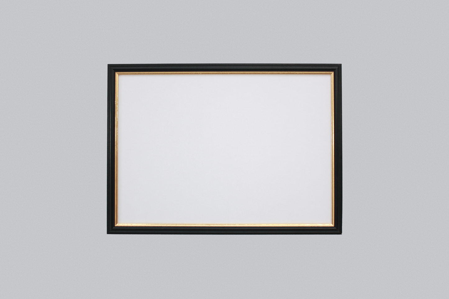 Black with a gold trim - A-Size Frames - Traditional Style - A1, A2, A3, A4 Size Wooden Poster Frame - PhotoFramesandMore - Wooden Picture Frames