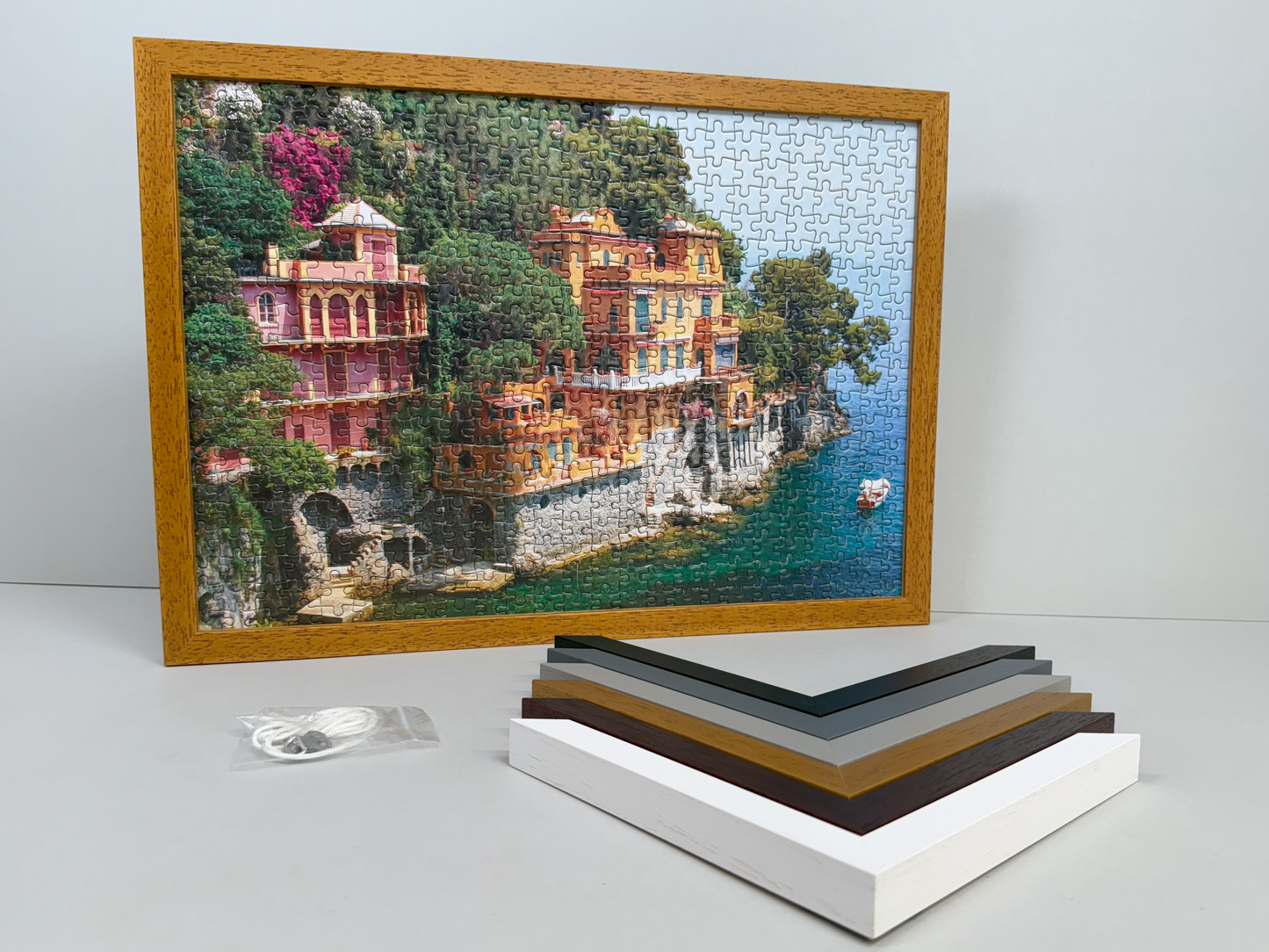 Jigsaw Puzzle Frames - Made To Measure Wooden Frames - Studio Range - PhotoFramesandMore - Wooden Picture Frames