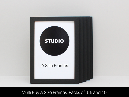 MULTI-BUY A Size  Frames - Studio Range. - PhotoFramesandMore - Wooden Picture Frames