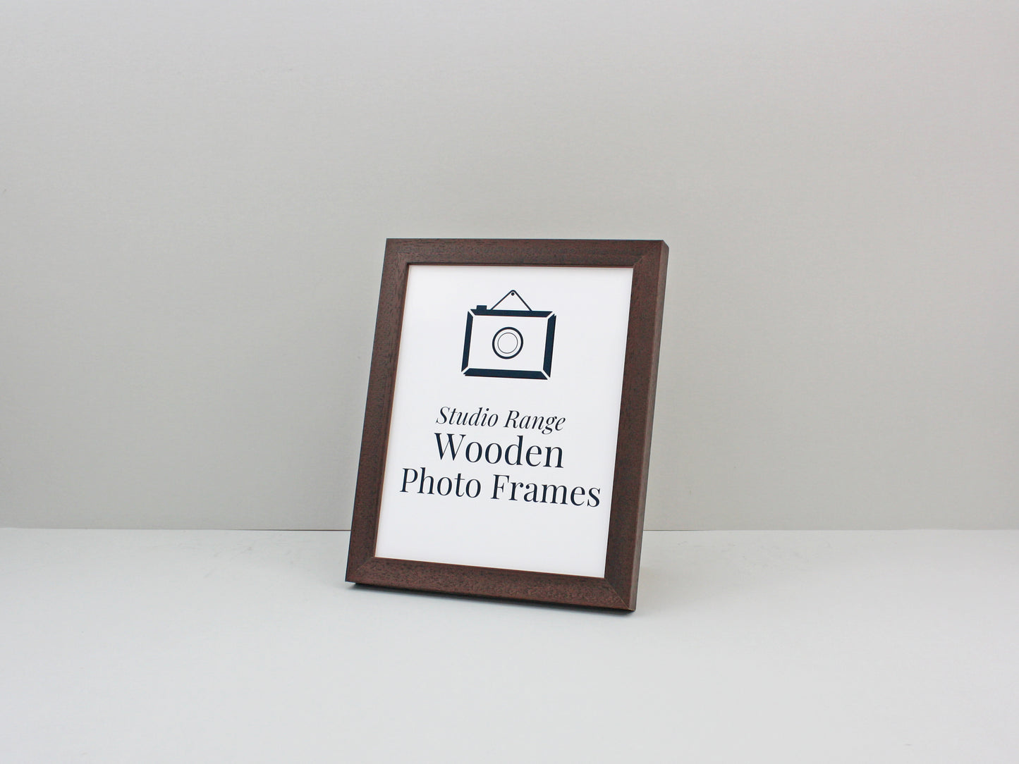 Walnut Colour - Wooden Photo Frames - Stand or Hang. - PhotoFramesandMore - Wooden Picture Frames