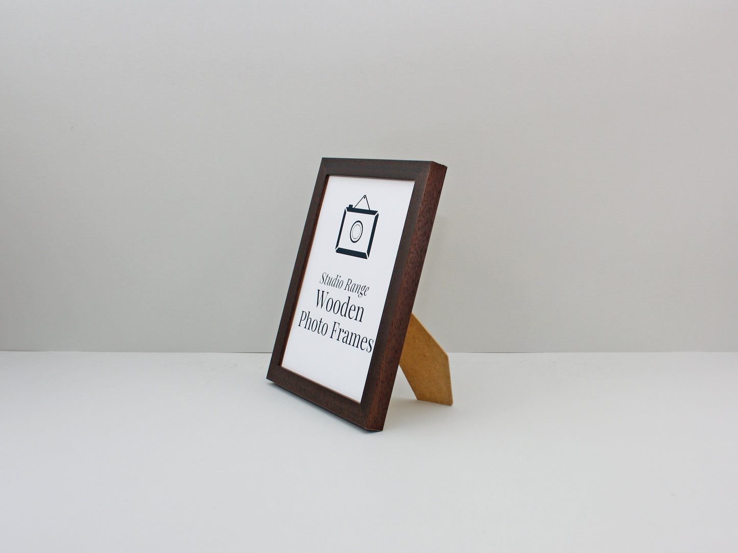 Walnut Colour - Wooden Photo Frames - Stand or Hang. - PhotoFramesandMore - Wooden Picture Frames