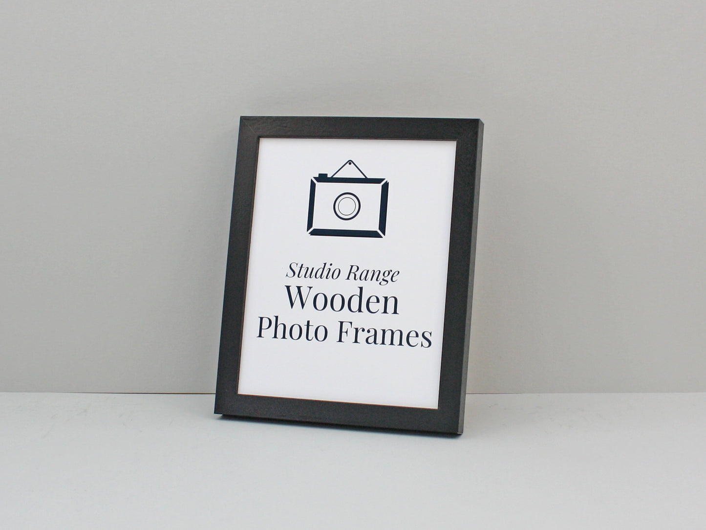 Black - Wooden Photo Frames - Stand or Hang. - PhotoFramesandMore - Wooden Picture Frames