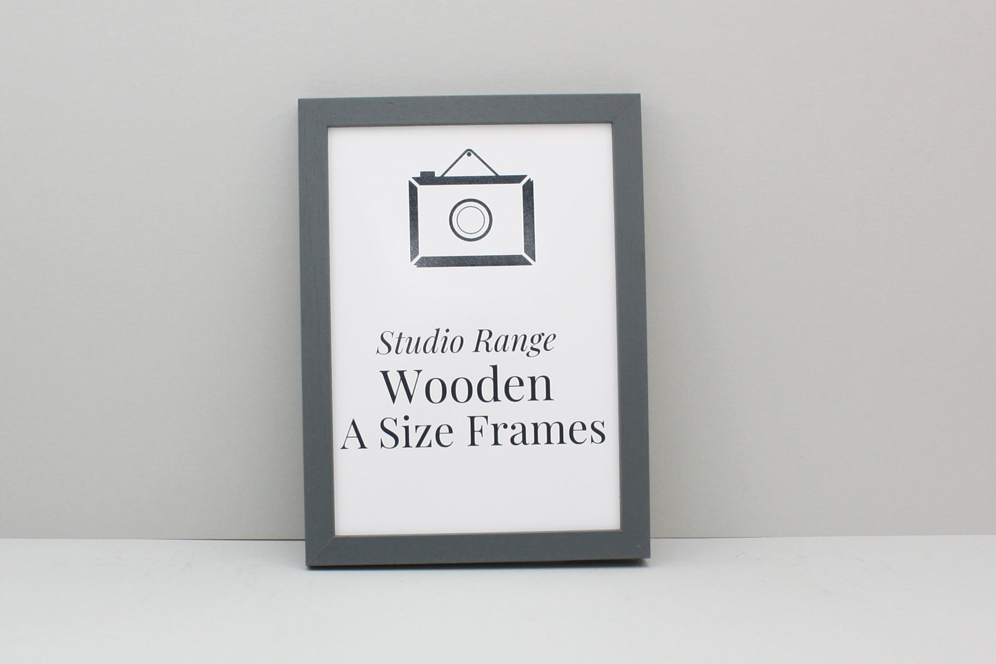 Dark Grey A-Size Frames - A1, A2, A3, A4 Size Wooden Poster Frame - PhotoFramesandMore - Wooden Picture Frames