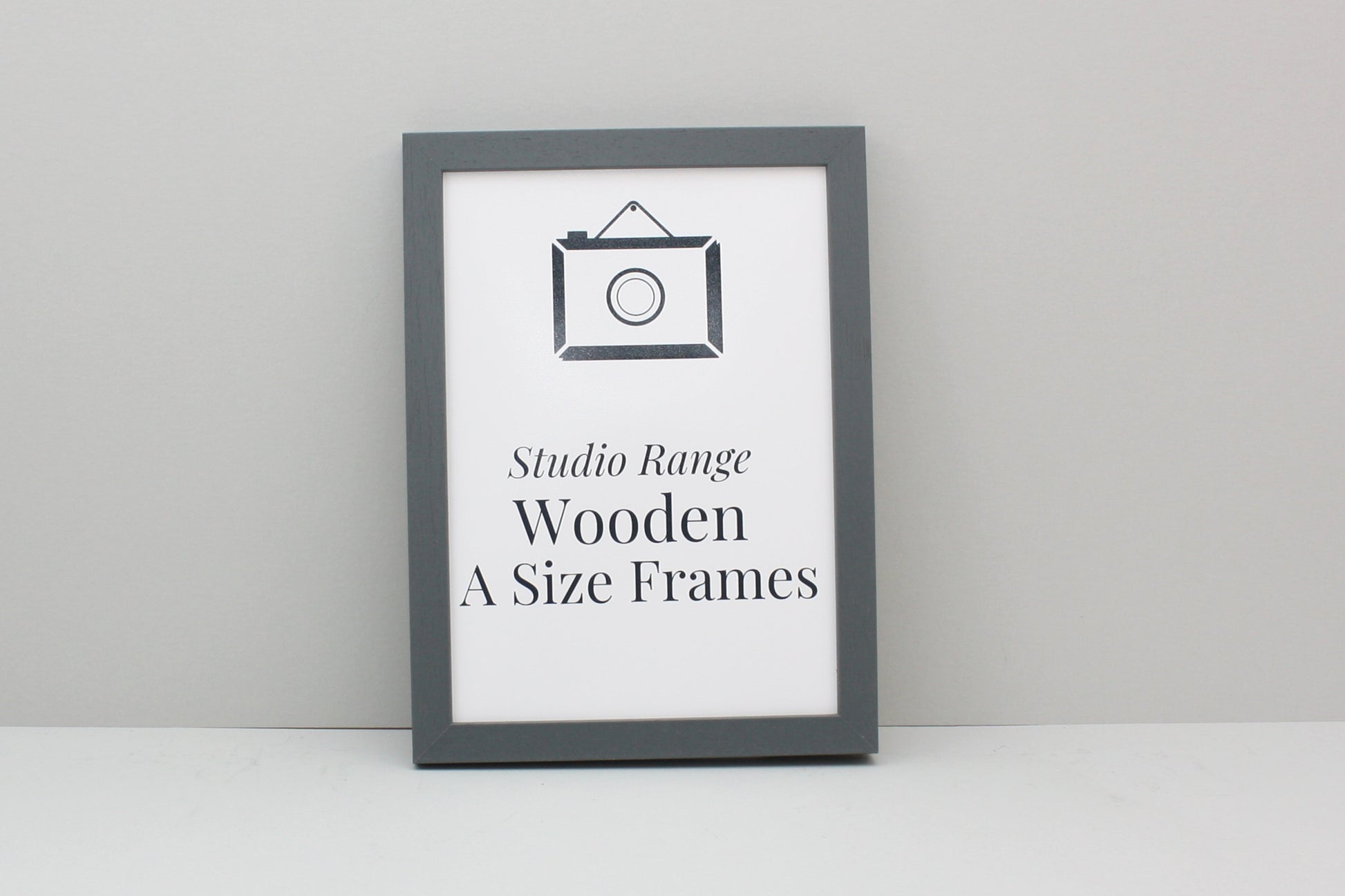 Dark Grey A-Size Frames - A1, A2, A3, A4 Size Wooden Poster Frame - PhotoFramesandMore - Wooden Picture Frames