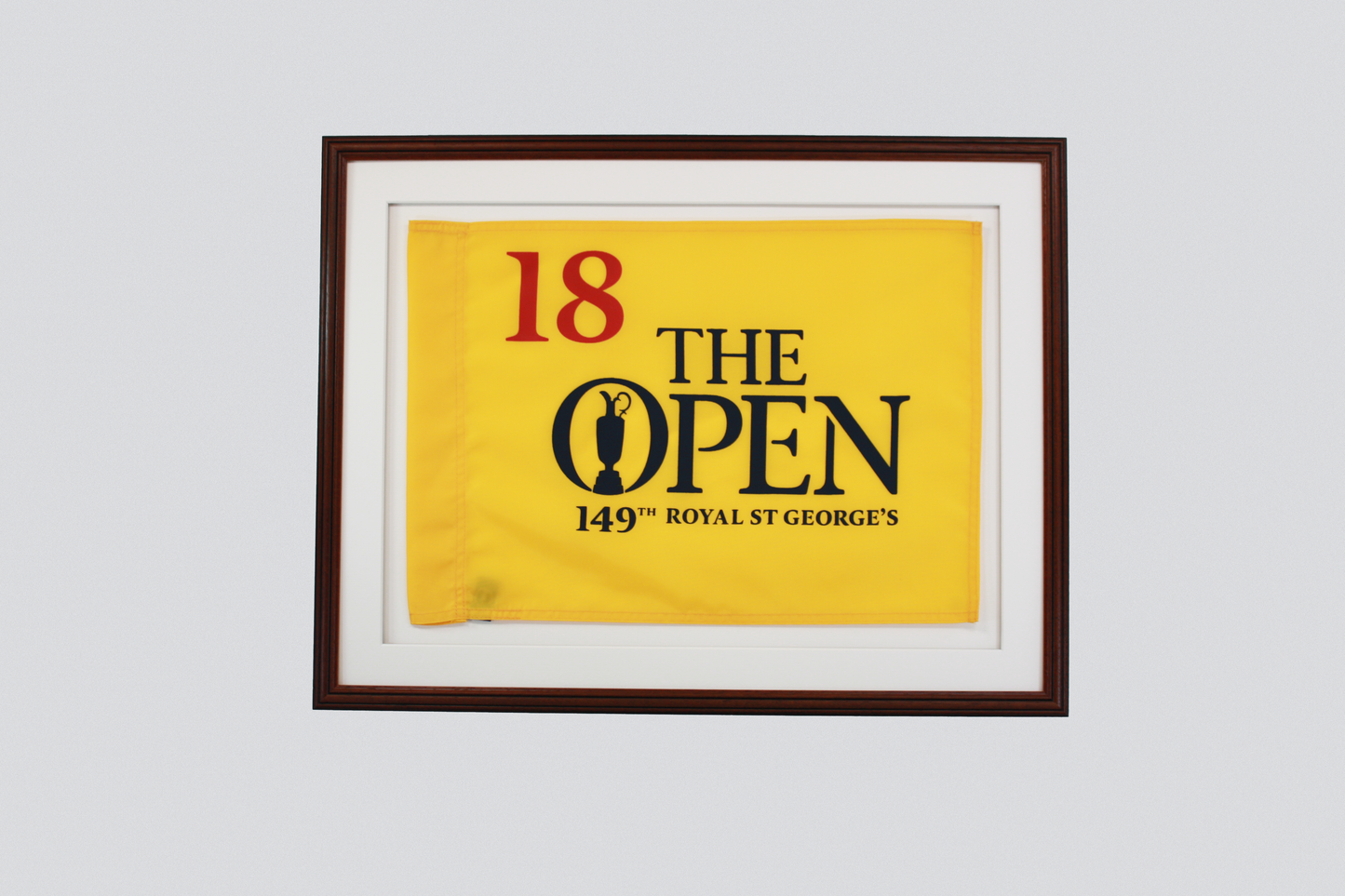 Flag Display Frame. Perfect for Golf Flags. Traditional Range. - PhotoFramesandMore - Wooden Picture Frames