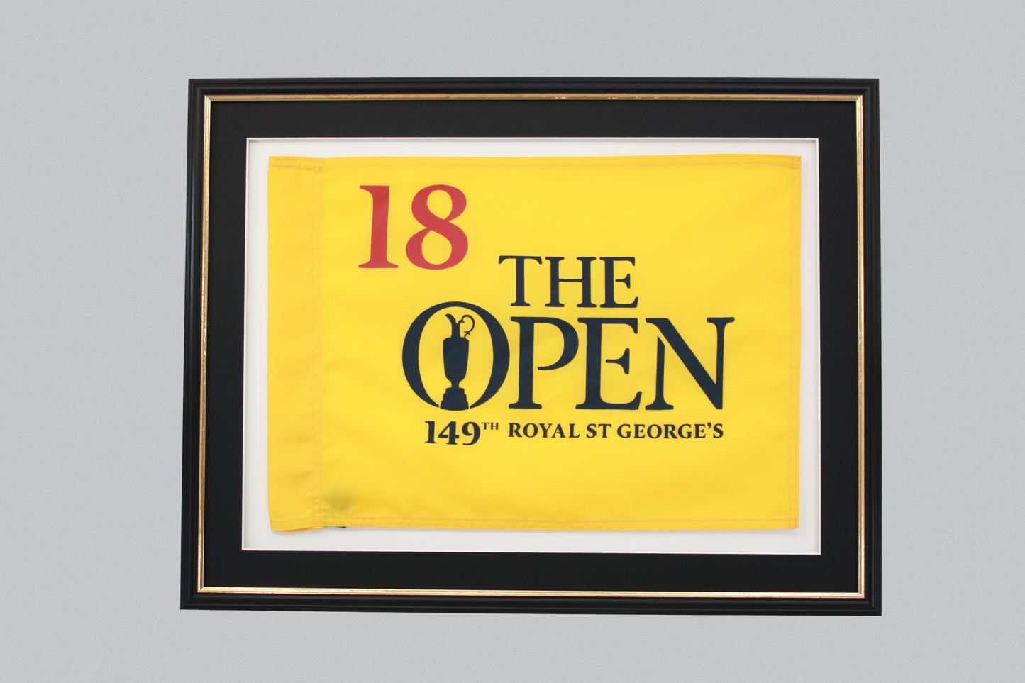 Flag Display Frame. Perfect for Golf Flags. Traditional Range. - PhotoFramesandMore - Wooden Picture Frames