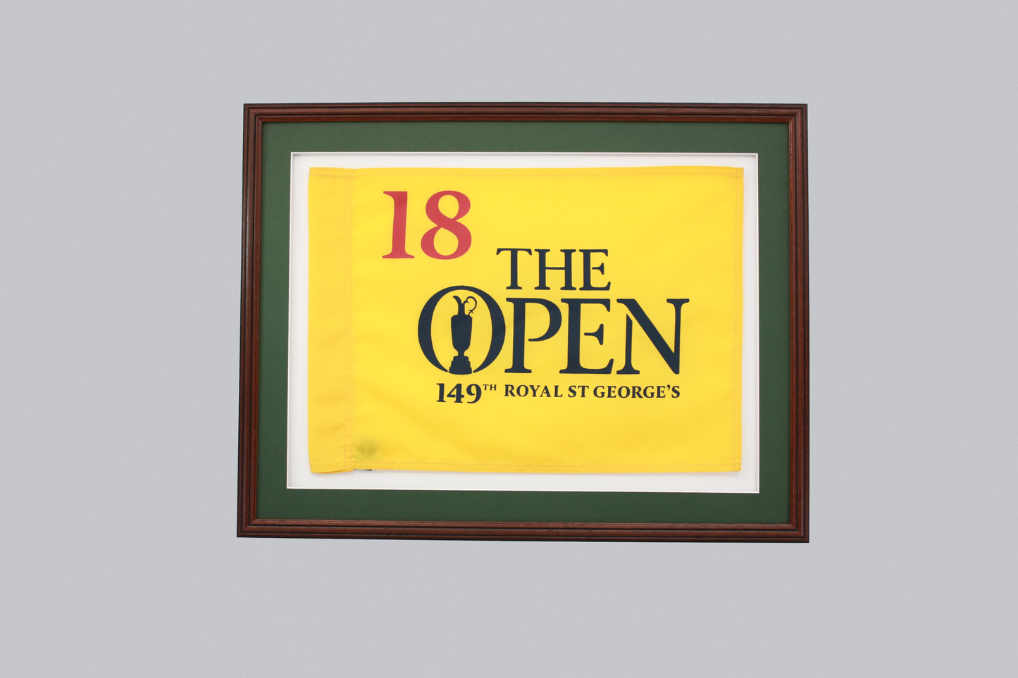 Flag Display Frame. Perfect for Golf Flags. Traditional Range. - PhotoFramesandMore - Wooden Picture Frames