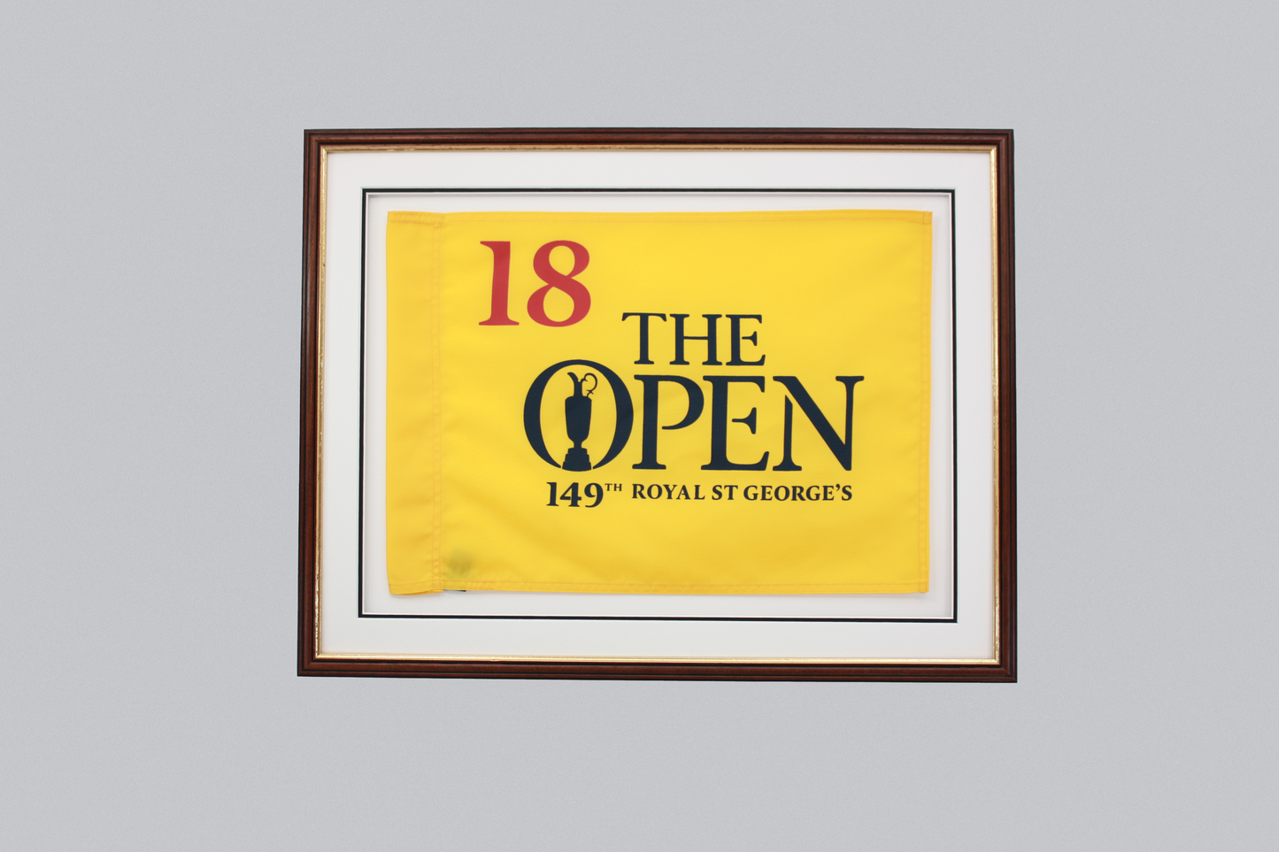 Flag Display Frame. Perfect for Golf Flags. Traditional Range. - PhotoFramesandMore - Wooden Picture Frames
