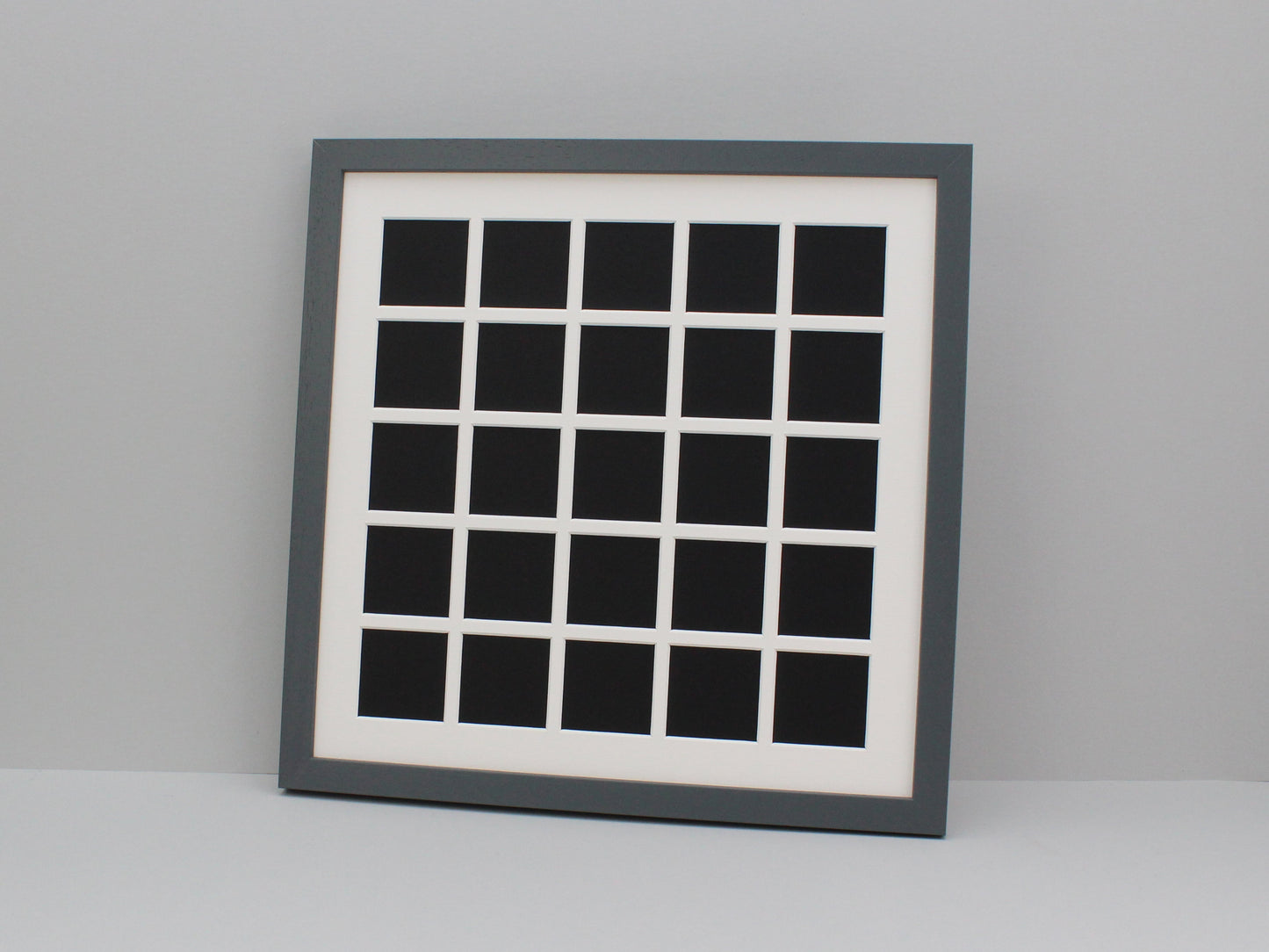 Instax Square Photo Frame. Holds Twenty-Five Photos. 40x40cm. - PhotoFramesandMore - Wooden Picture Frames