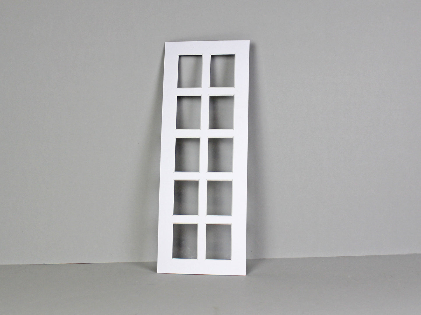 Instax Mini Mount. To Suit Ten instax sized Photos. Outer Mount size 15x40cm. Portrait or Landscape. - PhotoFramesandMore - Wooden Picture Frames