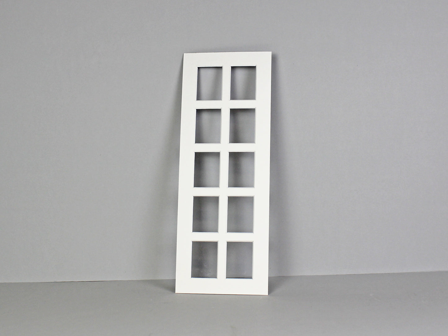 Instax Mini Mount. To Suit Ten instax sized Photos. Outer Mount size 15x40cm. Portrait or Landscape. - PhotoFramesandMore - Wooden Picture Frames