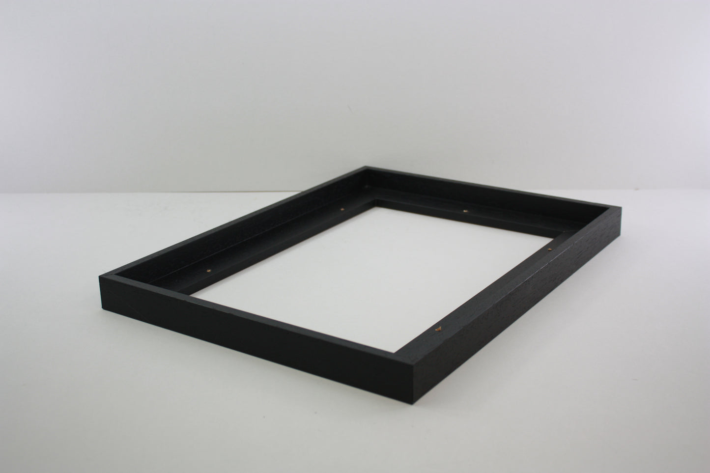 Black Wooden Tray Frames. 22mm Deep. Standard Size. Floating Effect Frames for Canvas - PhotoFramesandMore - Wooden Picture Frames
