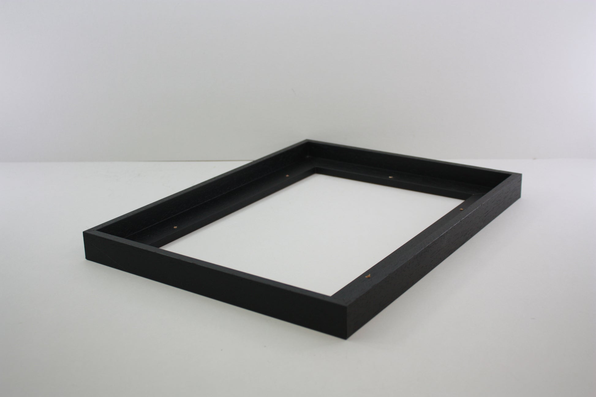 Black Wooden Tray Frames. 22mm Deep. Standard Size. Floating Effect Frames for Canvas - PhotoFramesandMore - Wooden Picture Frames