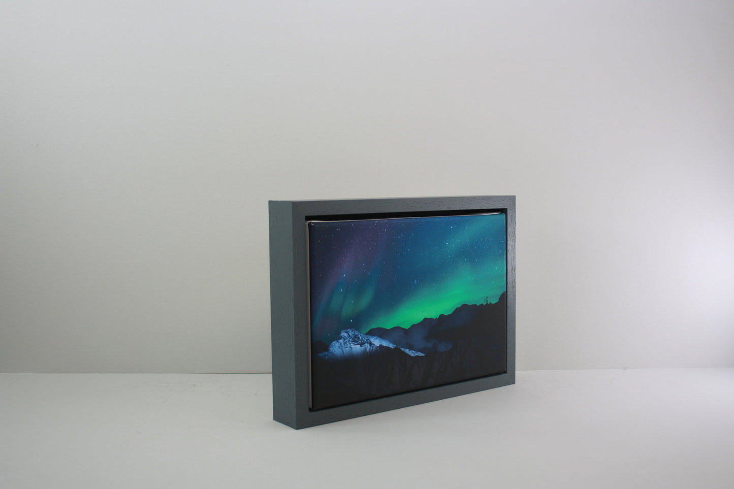 Dark Grey - 40mm Deep Canvas Tray Frames. Standard Sizes. Floating Effect Frames for Canvases. - PhotoFramesandMore - Wooden Picture Frames