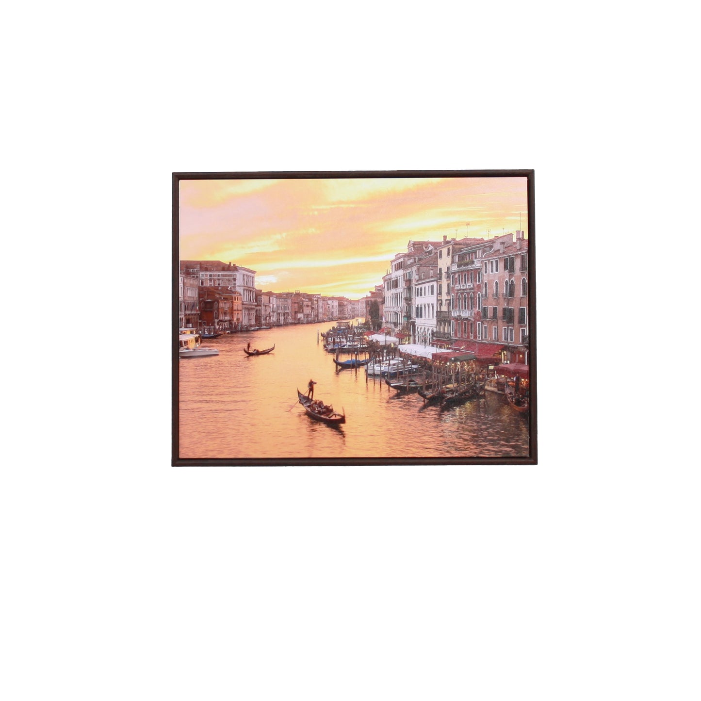 Art Board Frame - Mahogany Colour - Wooden Tray Frame. Frames Designed for Canvas Panels. - PhotoFramesandMore - Wooden Picture Frames