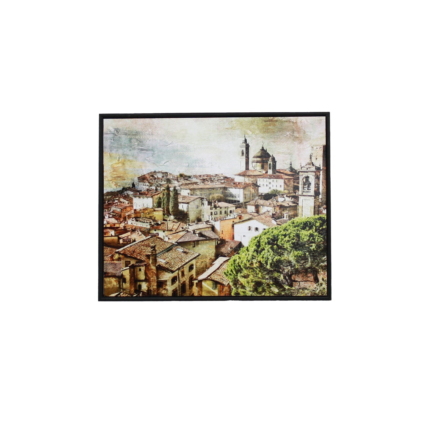 Art Board Frame - Black - Wooden Tray Frame. Frames Designed for Canvas Panels. - PhotoFramesandMore - Wooden Picture Frames