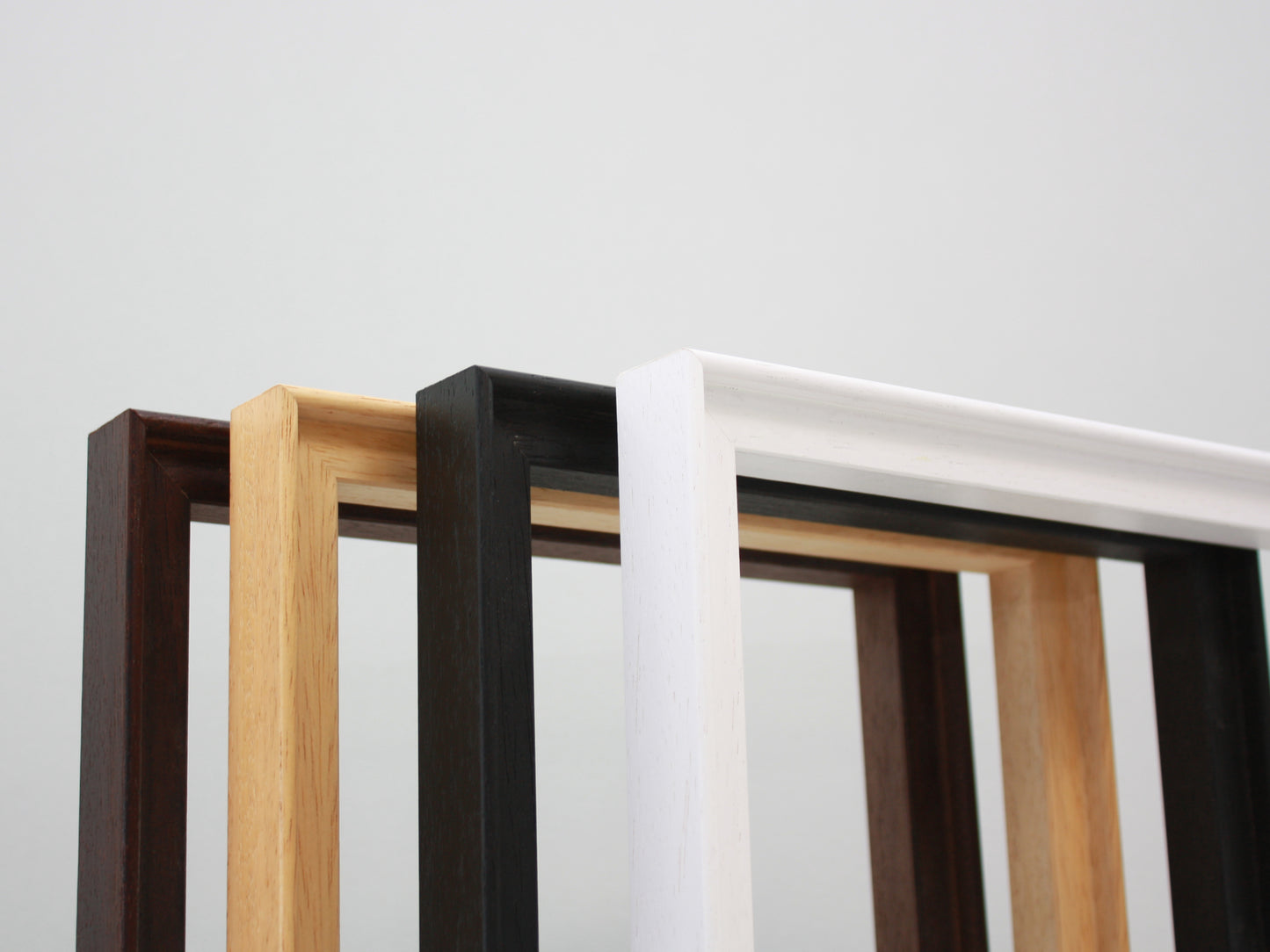 Made To Measure - Canvas Panel Wooden Tray Frames - PhotoFramesandMore - Wooden Picture Frames