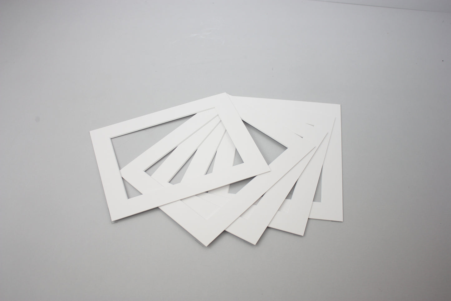 Packs of Mounts - Soft White - Pack of 5/10/20 - PhotoFramesandMore - Wooden Picture Frames