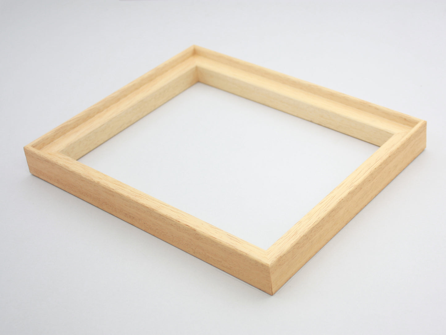 Made To Measure - Canvas Panel Wooden Tray Frames - PhotoFramesandMore - Wooden Picture Frames