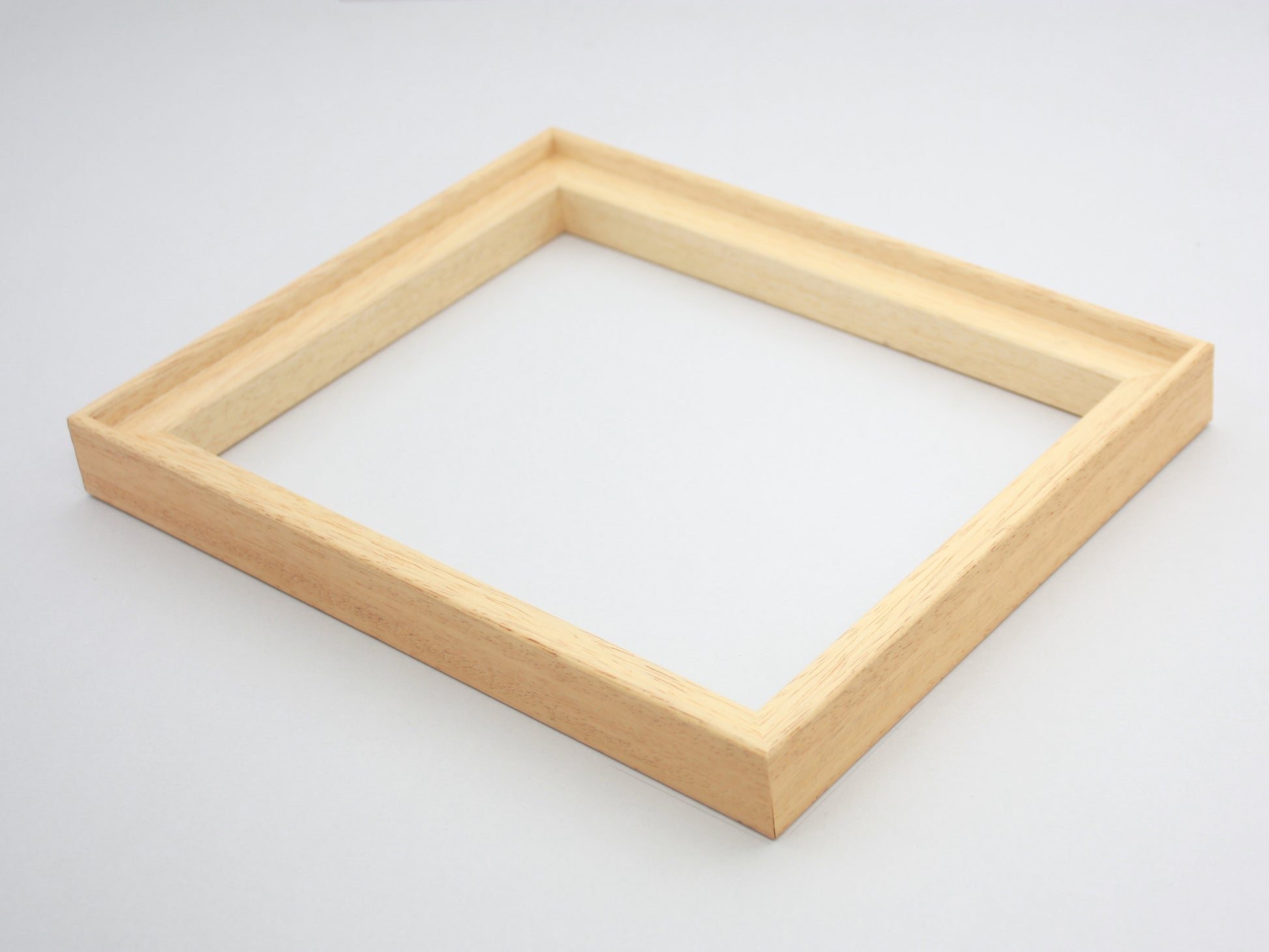 Made To Measure - Canvas Panel Wooden Tray Frames - PhotoFramesandMore - Wooden Picture Frames