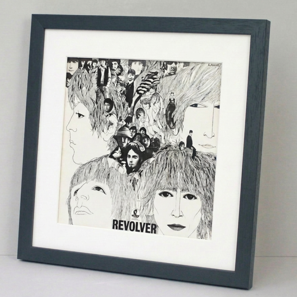 12" Vinyl Record Sleeve Frame | Wooden Album Cover Display | Real Wooden Frame