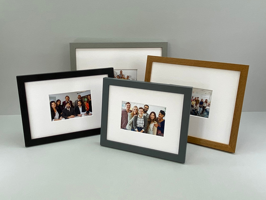 Signing Frames. Your photo with plenty of space for signatures. The perfect leaving gift, thank you gift, teacher gift. - PhotoFramesandMore - Wooden Picture Frames