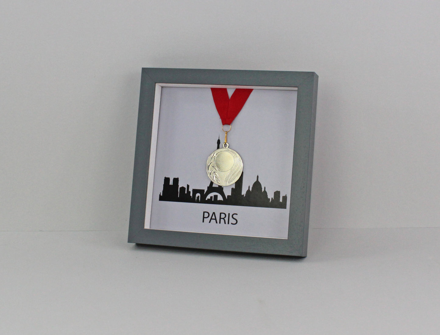 Medal Display frame for one Medal - London/Berlin/Paris/Chicago/New York and more. Perfect way to display your achievements! - PhotoFramesandMore - Wooden Picture Frames