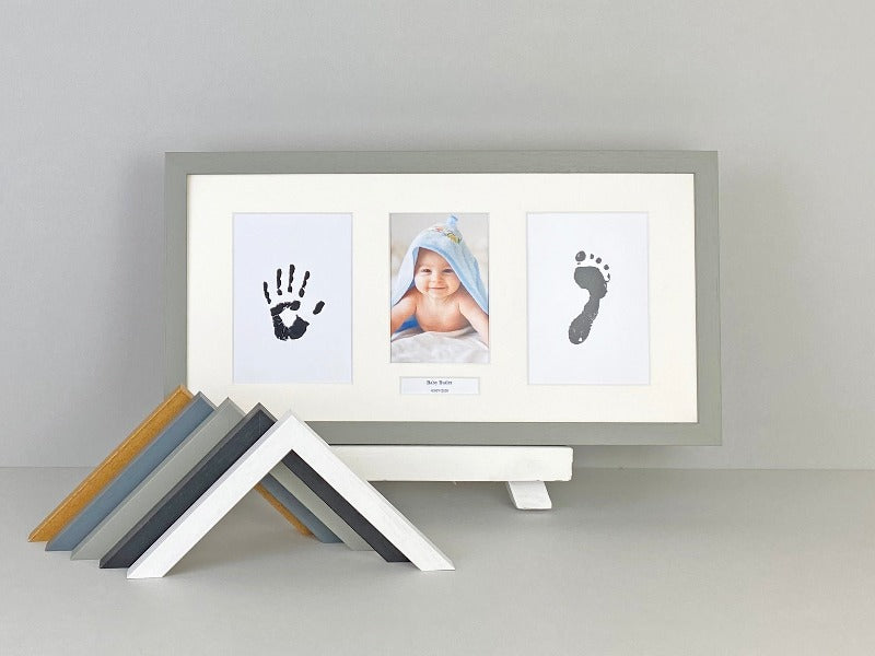 Personalised Capture The Memory Frames. Inkless kit included. 25x50cm. - PhotoFramesandMore - Wooden Picture Frames
