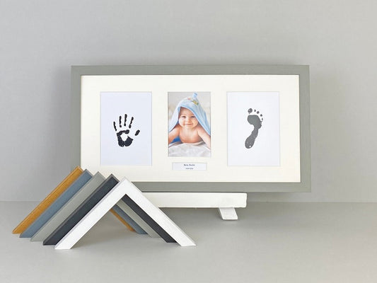 Personalised Capture The Memory Frames. Inkless kit included. 25x50cm. - PhotoFramesandMore - Wooden Picture Frames