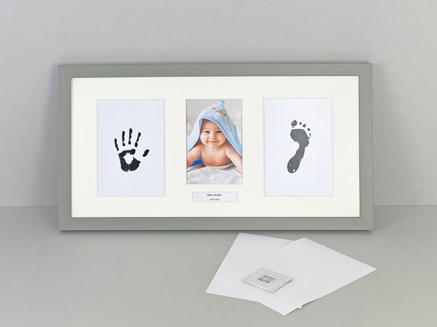 Personalised Capture The Memory Frames. Inkless kit included. 25x50cm. - PhotoFramesandMore - Wooden Picture Frames