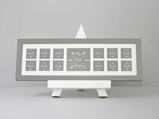 Capturing Milestones: Why a 'My First Year' Multi Aperture Frame is the Perfect Baby Shower Gift