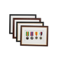 Military Medal display Frame for Four Medals. Traditional Range. - PhotoFramesandMore - Wooden Picture Frames