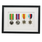 Military Medal display Frame for Four Medals. Traditional Range. - PhotoFramesandMore - Wooden Picture Frames