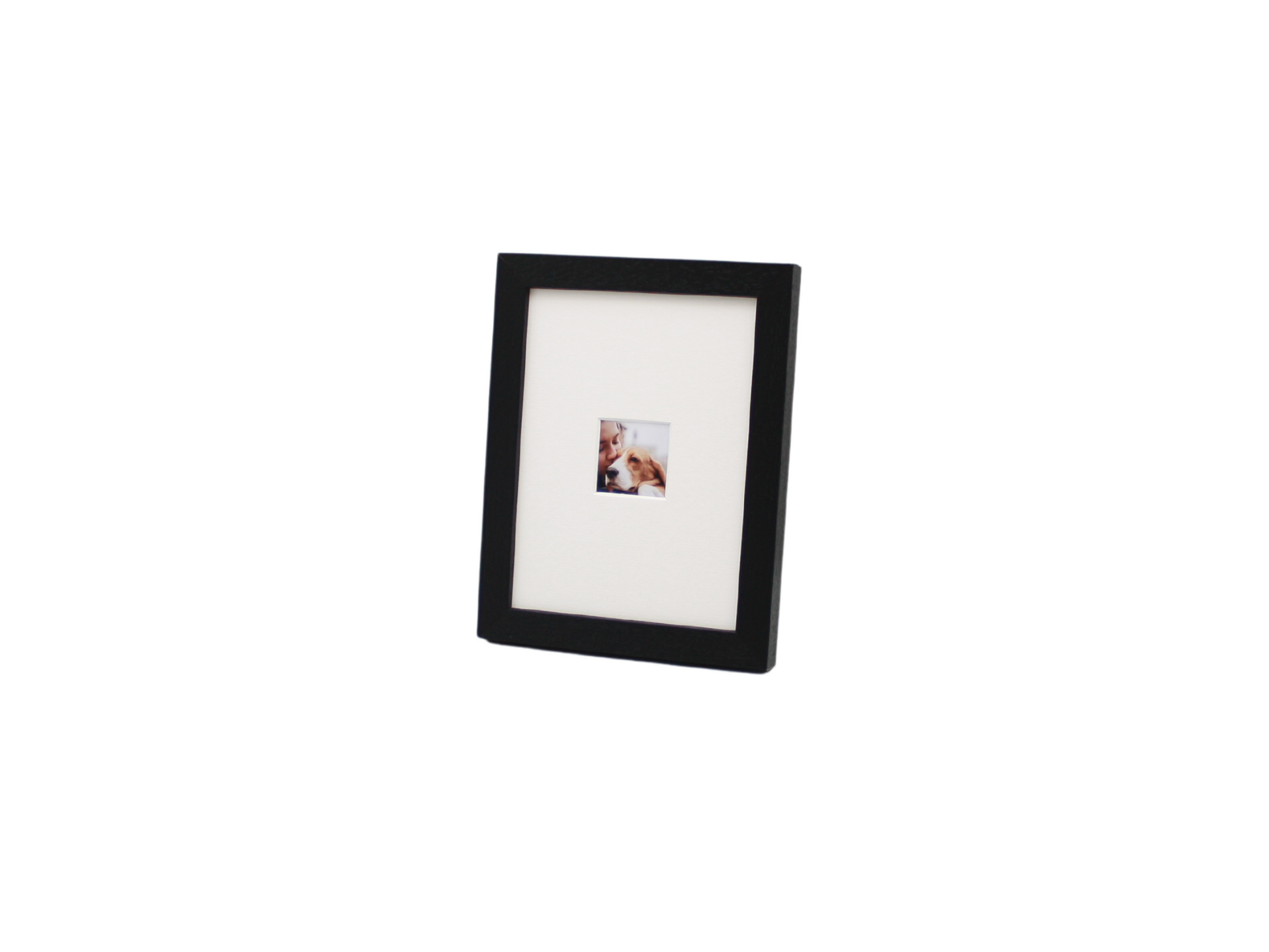 Polaroid GO - Holds one 43mmx43mm sized Photo. 8x6" Frame. Stand and Hang option. Wooden  Frame. - PhotoFramesandMore - Wooden Picture Frames