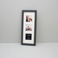 Polaroid I-TYPE - Wooden Multi Aperture Frame. Holds Three 76mmx76mm sized Photos. 15x40cm. Small Photos taken with Polaroid I-Type Camera. - PhotoFramesandMore - Wooden Picture Frames