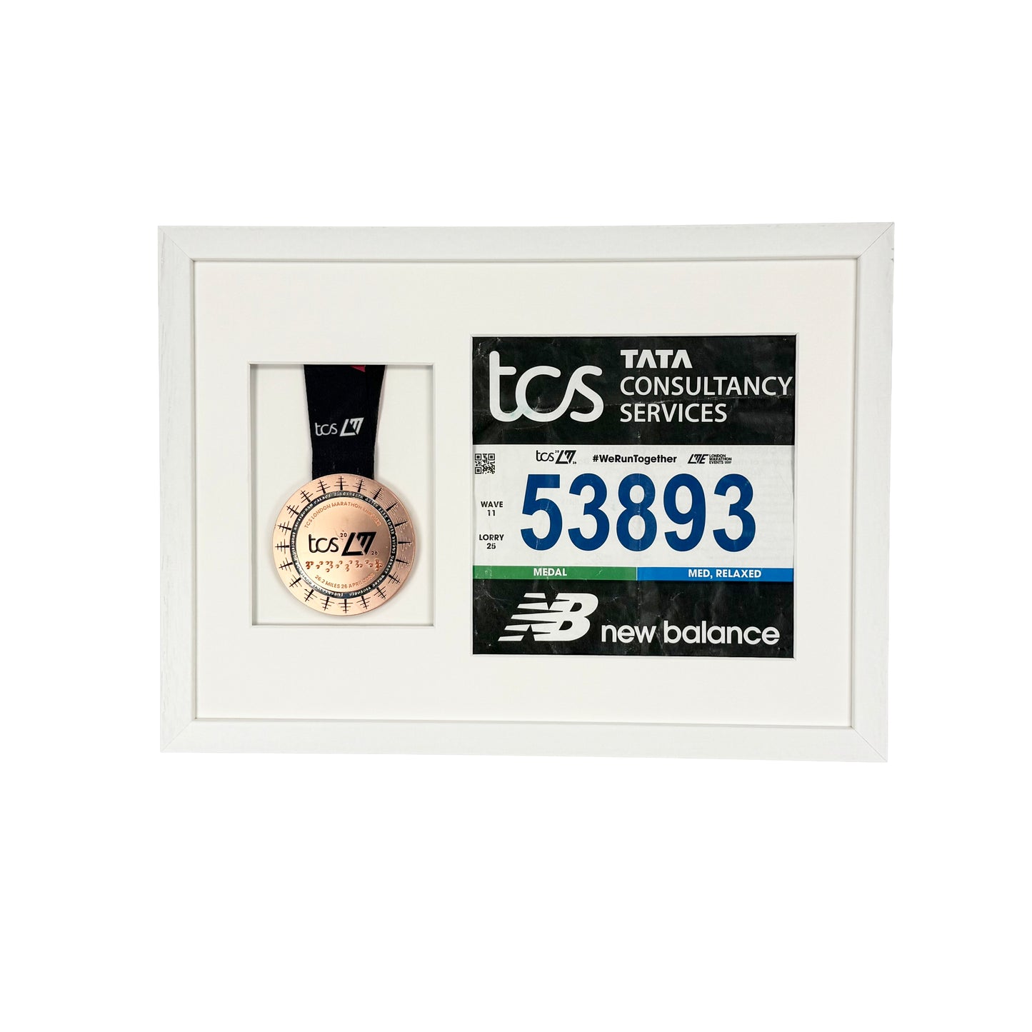 London Marathon 2026 Frame.