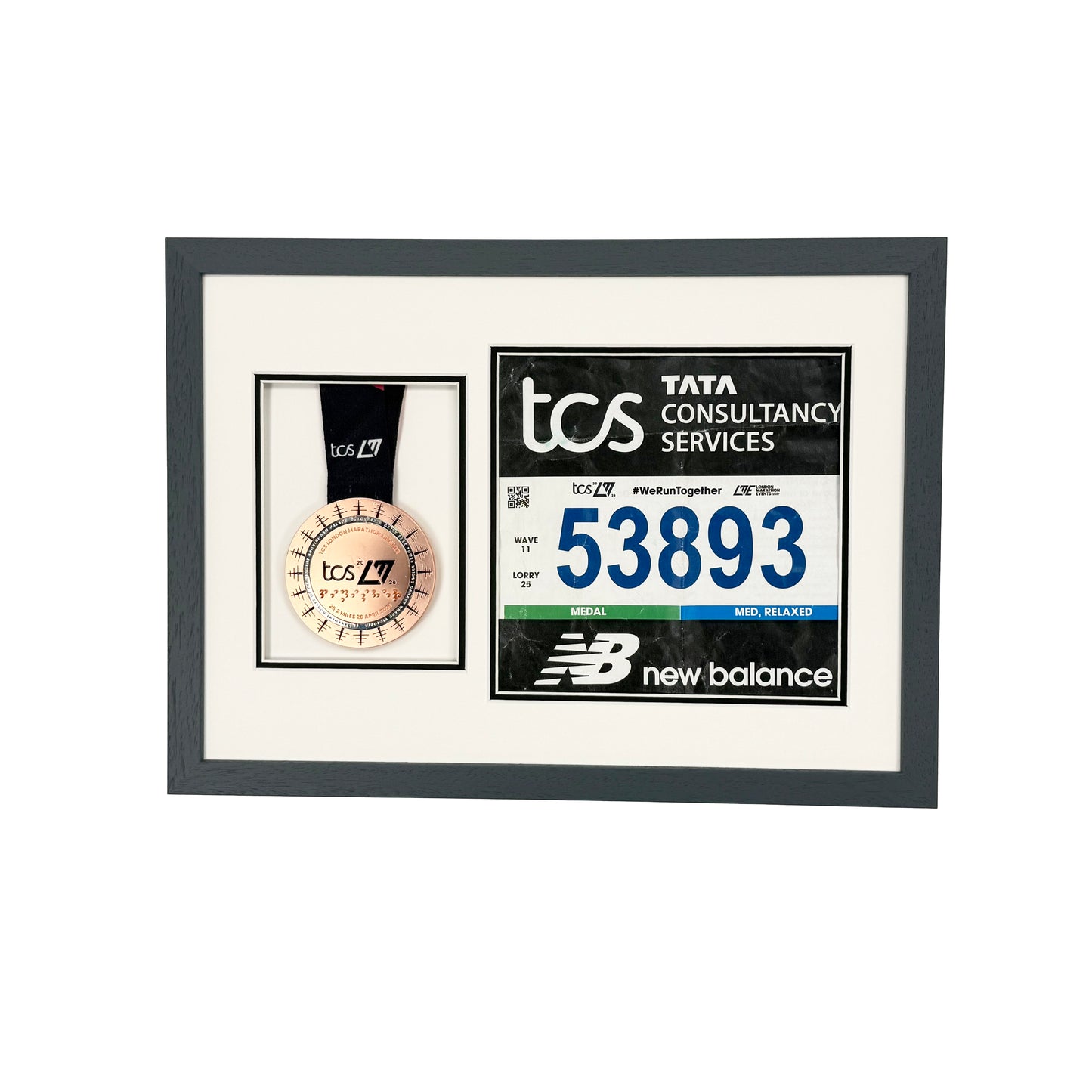 London Marathon 2026 Frame. Double Mount
