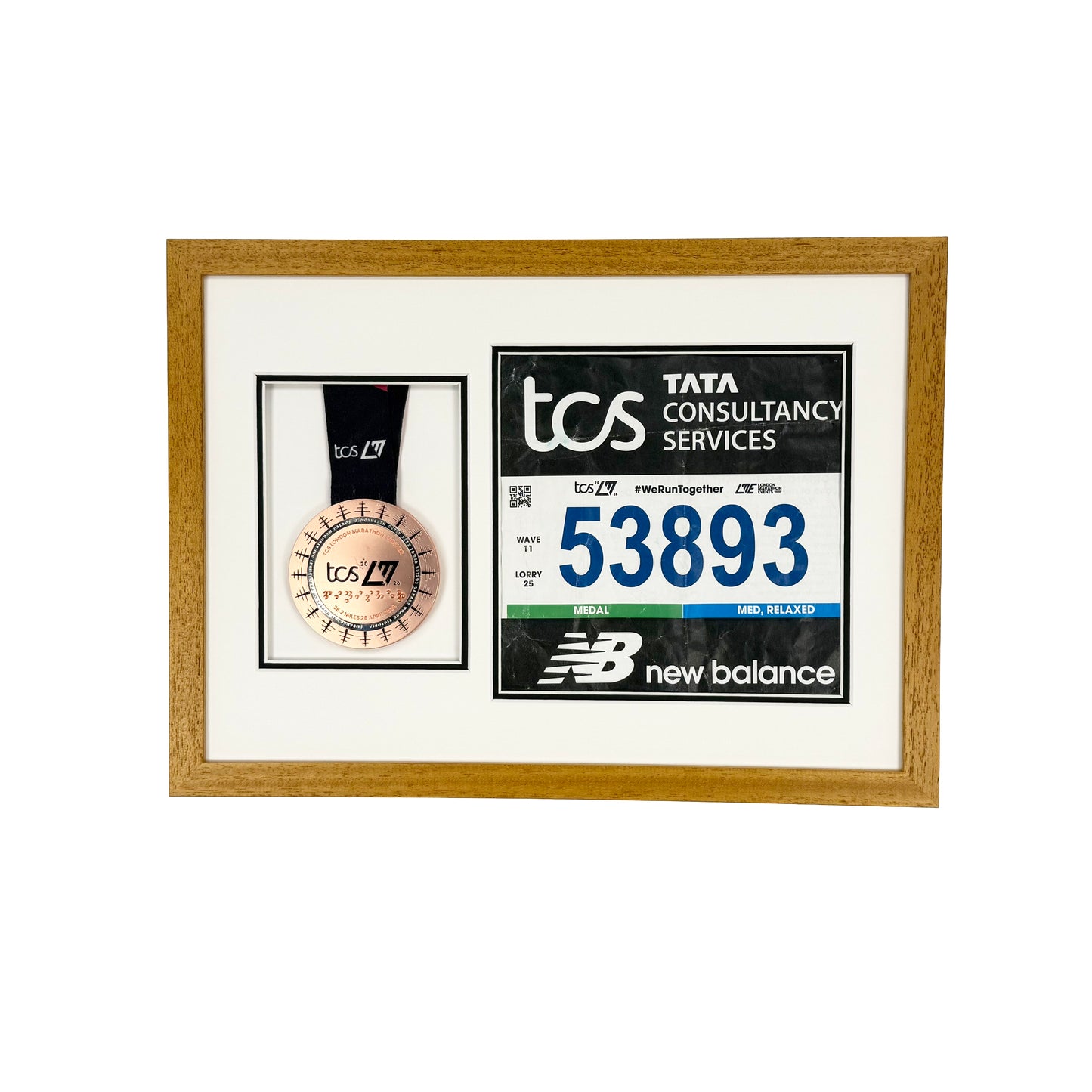 London Marathon 2026 Frame. Double Mount