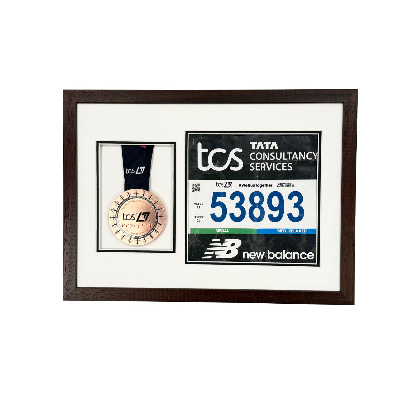 London Marathon 2026 Frame. Double Mount