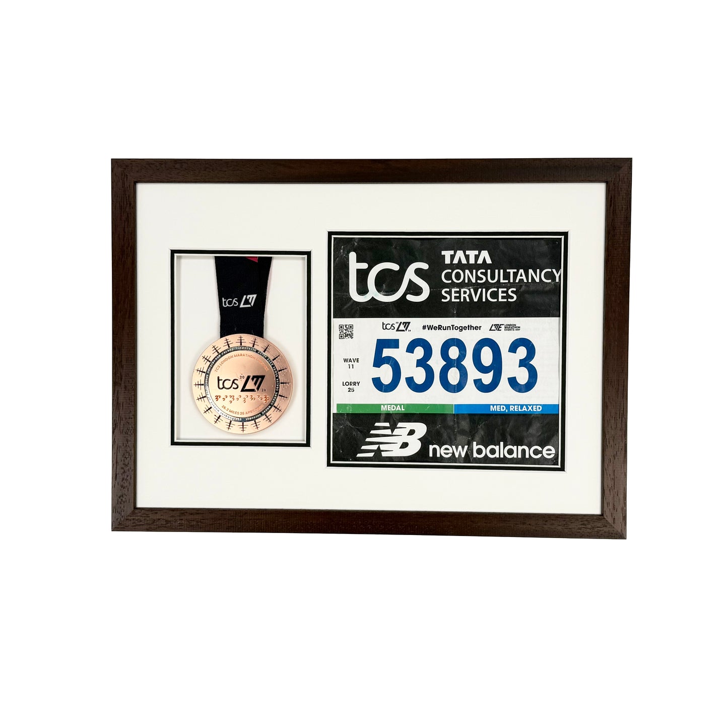 London Marathon 2026 Frame. Double Mount