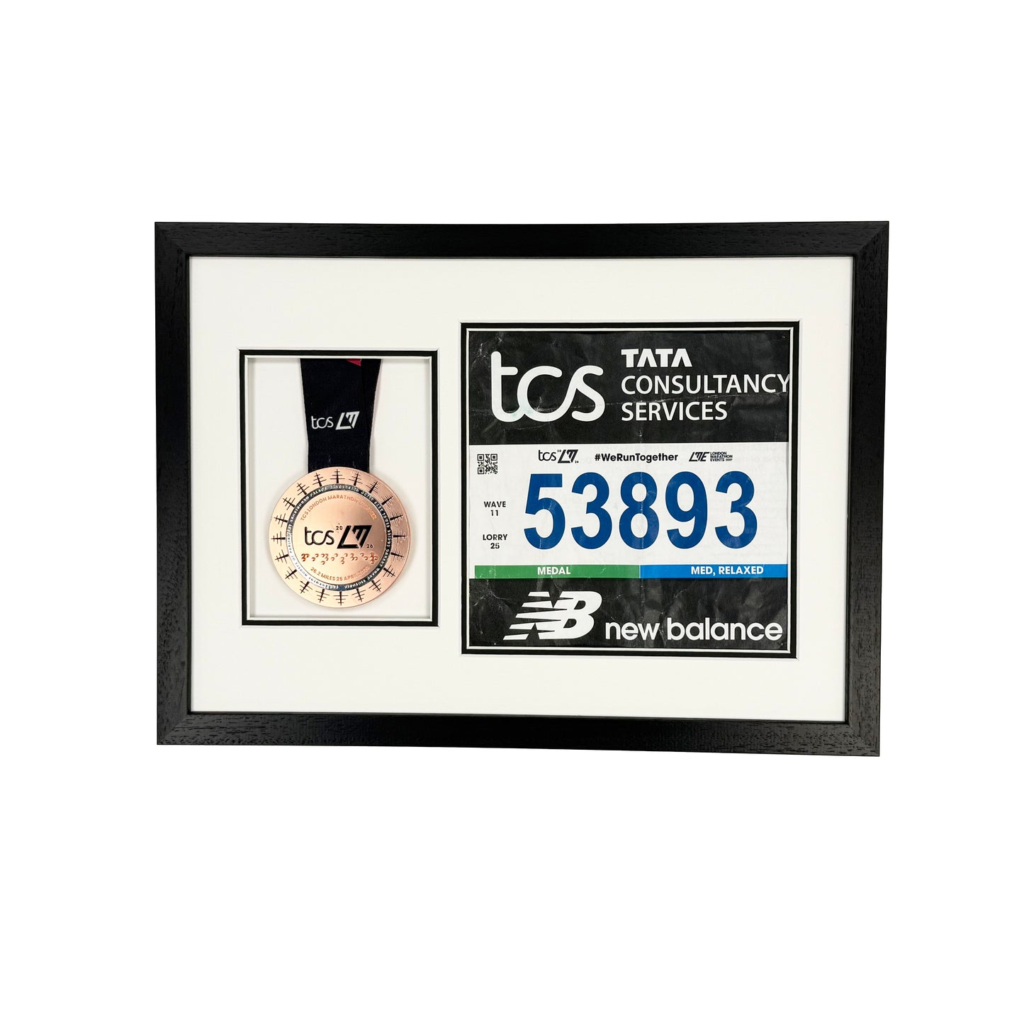 London Marathon 2026 Frame. Double Mount