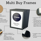 MULTI-BUY A Size  Frames - Studio Range. - PhotoFramesandMore - Wooden Picture Frames