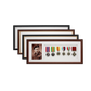 Military Medal display Frame for Six Medals and one 6x4" Photograph. Traditional Range. - PhotoFramesandMore - Wooden Picture Frames