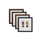 Military Medal display Frame for Two Medals. Traditional Range. - PhotoFramesandMore - Wooden Picture Frames