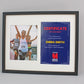 Frame to suit an A4 Certificate and an 8x10" Photograph. 40x50cm. Perfect for sporting achievements such as karate, ballet, fun runs & More