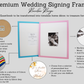 Premium Wedding Signing Frames. Rainbow Range. 40x50cm. Wedding Guestbook. - PhotoFramesandMore - Wooden Picture Frames