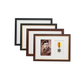 Military Medal display Frame for One Medal and a 6x4" Photograph. Traditional Range. - PhotoFramesandMore - Wooden Picture Frames