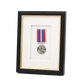 Military Medal display Frame for 1 Medal. Traditional Range. - PhotoFramesandMore - Wooden Picture Frames