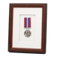 Military Medal display Frame for 1 Medal. Traditional Range. - PhotoFramesandMore - Wooden Picture Frames